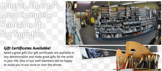 central alberta's most complete selection of art supplies - alberta art & drafting supplies ltd
