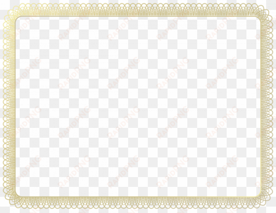 certificate borders png - platter