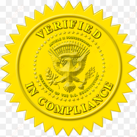 Certificate Gold Seal Png - Birth Certificate Seal Of Approval transparent png image