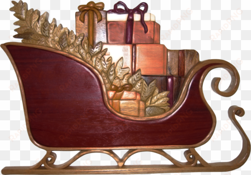 cg christmas gift janett el - santa sleigh