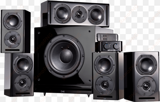 cg theater speaker system rsl - home theater 5.1 2