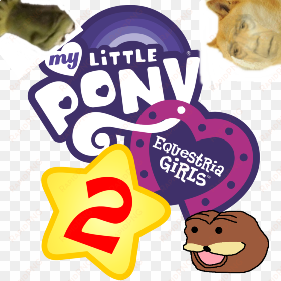 Chabelo, Doge, Equestria Girls, Fake, Kermit The Frog, - Equestria Girls My Little Pony Logotipo transparent png image