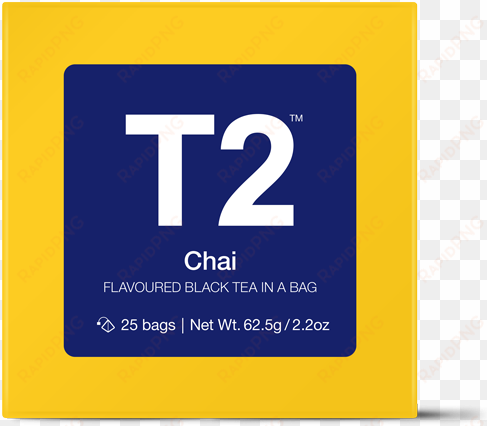 chai teabag gift cube - t2 sleep tight tea review