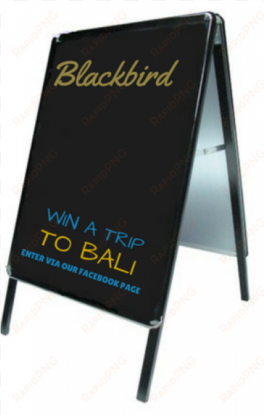 chalk sandwich board - sandwich board