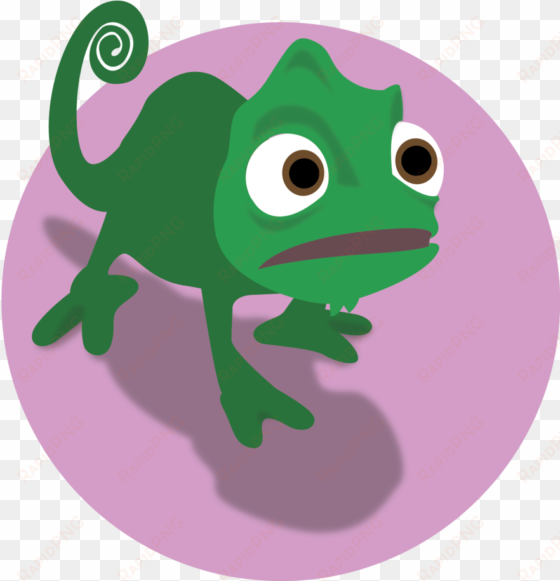 chameleon clipart tangled - pascal tangled