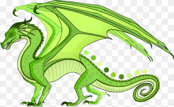 chameleon is a yellowish lime-green male rainwing the - wings of fire rainwing