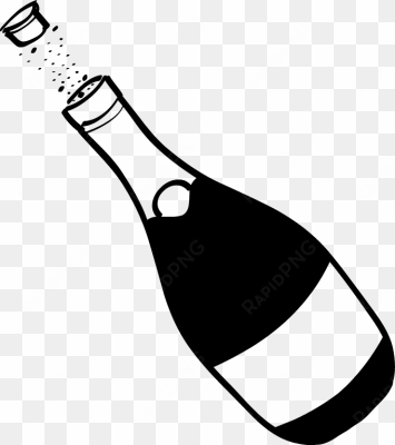 champagne bottle clipart free download clip art png - champagne bottle clip art black and white