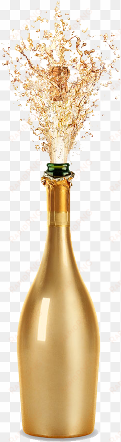 champagne bottle png image transparent - champagne bottle splash png