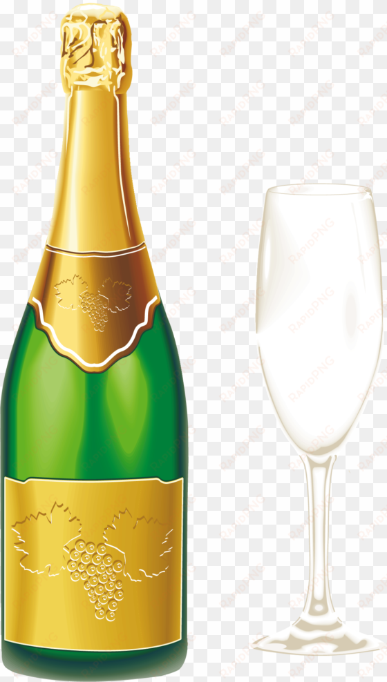 champagne - champagne and glasses png