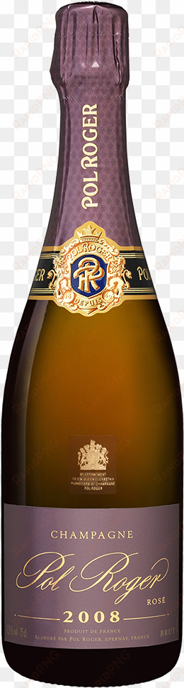 champagne pol roger - pol roger brut rose 2008