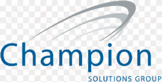 champion solutions group - champion solutions group logo