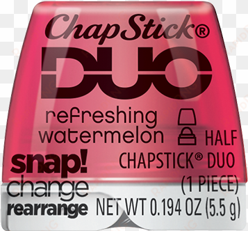 chapstick® duo - chapstick duo sweet peach lip balm - 0.194 oz