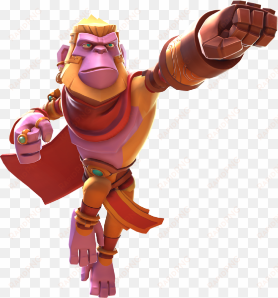 character thumb monkey - brawlout character