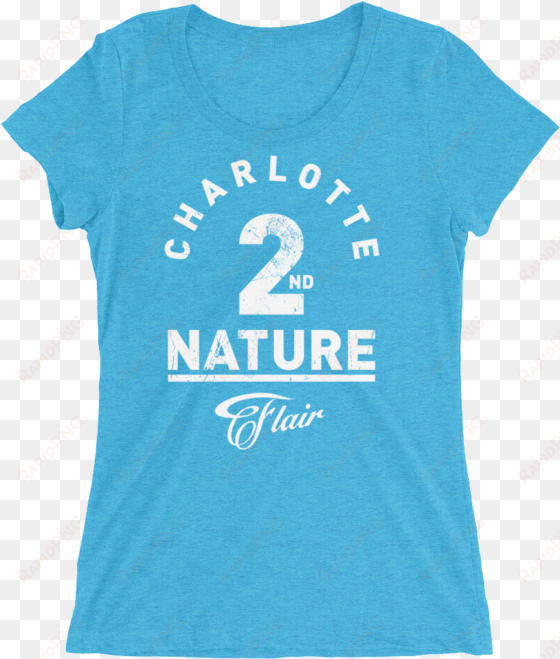 charlotte flair "2nd nature" women's t-shirt