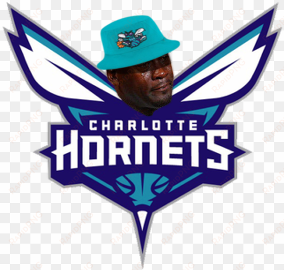 Charlotte Hornets Charlotte Hornets Spectrum Center - Charlotte Hornets Crying Jordan transparent png image