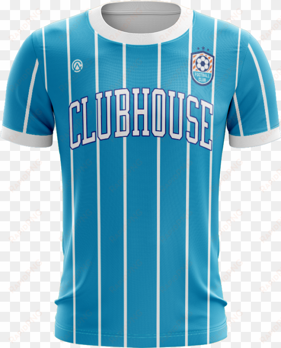 charlotte soccer jersey inspired the teal pinstripe - t-shirt