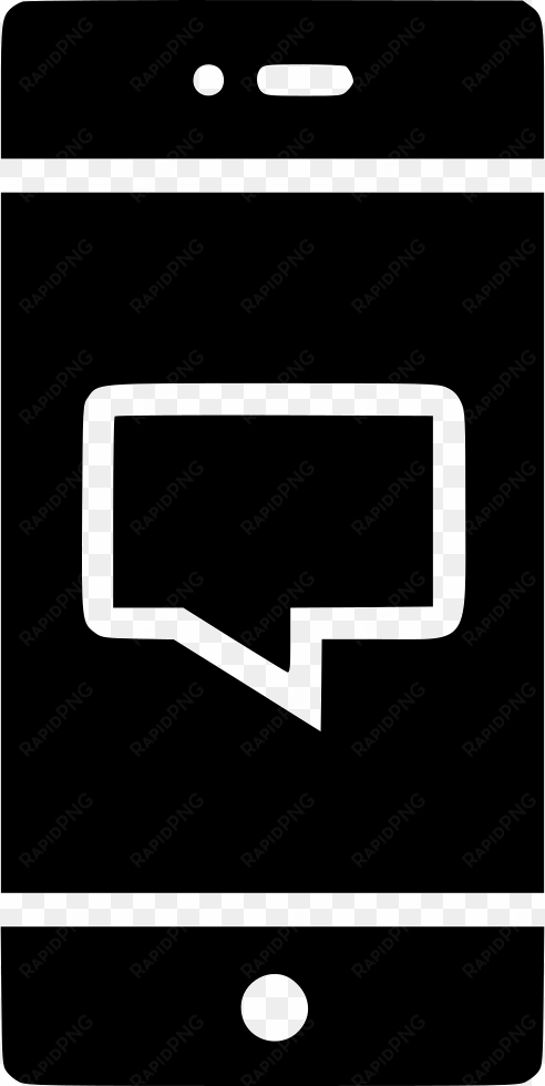 chat message text bubble chatbubble comment speech - sign