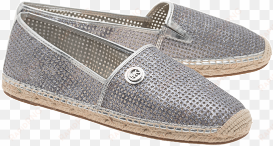 cheap michael michael kors kendrick slip on silver - slip-on shoe