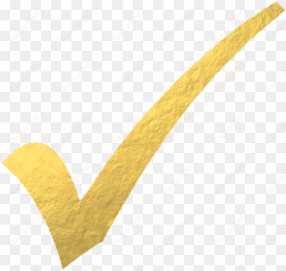 checkmark - gold check mark png