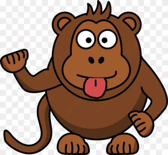 cheeky monkey clip art at clker - cartoon gorilla