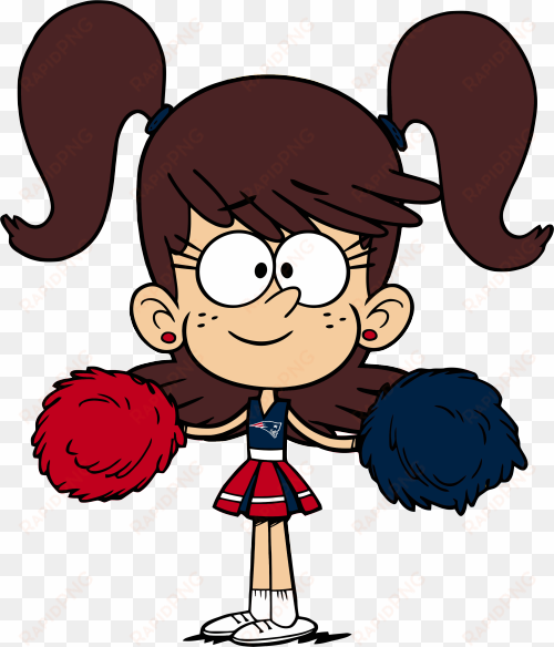 cheerleader clipart megaphone - bienvenue chez les loud luna