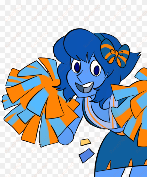 cheerleader lapis - steven universe lapis lazuli cheerleader