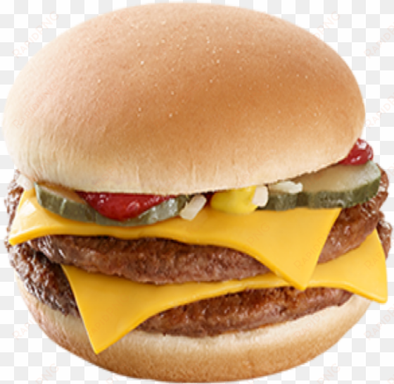 cheeseburger nutrition information eat - double cheeseburger meal