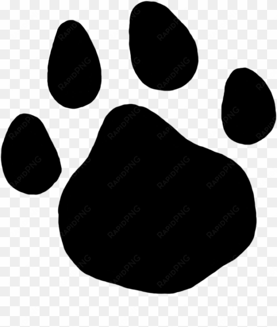 cheetah vector paw - cat paw print png