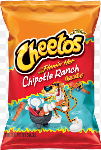 cheetos® crunchy flamin' hot® chipotle ranch cheese - chipotle ranch flamin hot cheetos