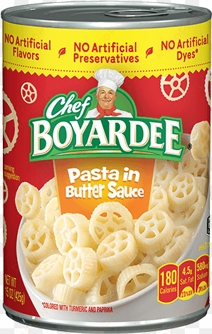 chef boyardee butter noodles