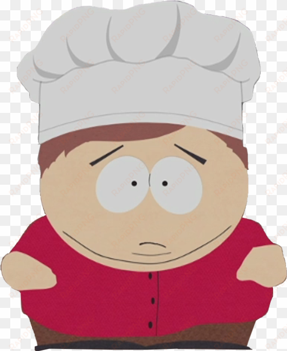 chef hat cartman - south park