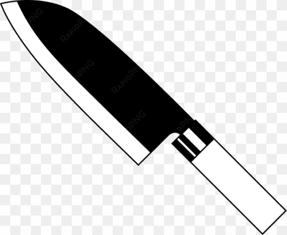 chef knife clipart kitchen knife png image 077ixm clipart - knife clip art black and white
