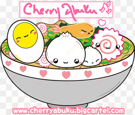 cherry abuku ramen bowl by cherryabuku on deviantart - cartoon