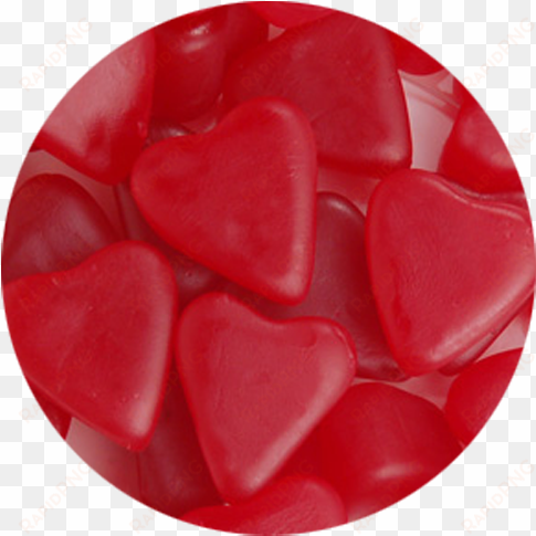 cherry juju hearts jelly candy - valentine's day cherry jelly hearts