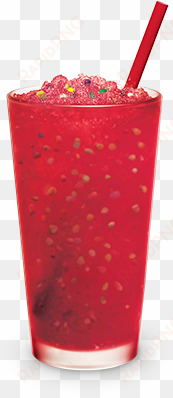 Cherry Slush With Nerds® Candy* - Blue Slushee transparent png image