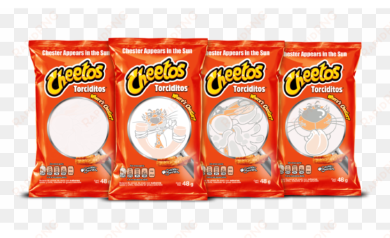 chester, cheetos bags - hot cheetos