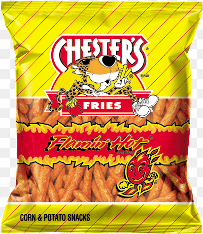 chester's fries flamin' hot - chester's flamin' hot fries - 7 oz bag