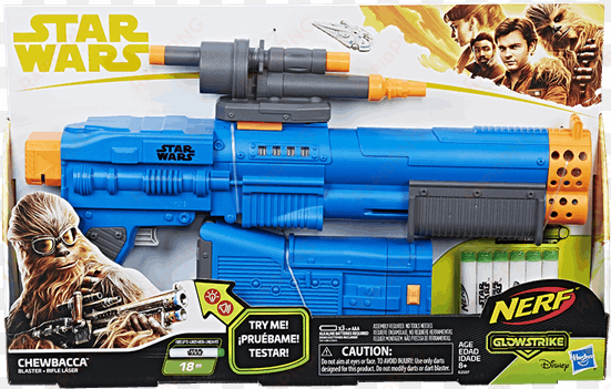 chewbacca nerf glowstrike blaster series - star wars nerf chewbacca blaster