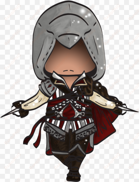 chibi by vanillaghosts on clip art free - chibi ezio