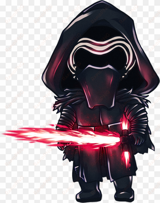 chibi kylo ren by tana - star wars chibi png transparent