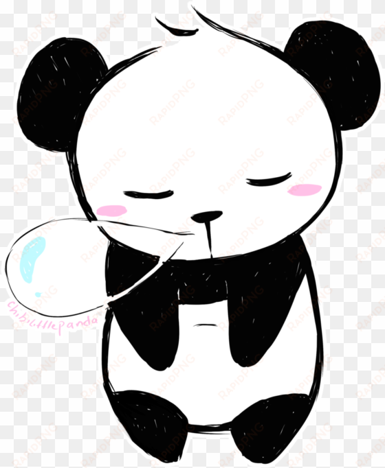 chibi panda png png royalty free stock - panda chibi