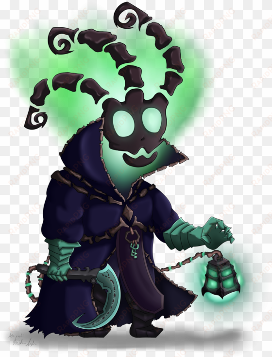 chibi thresh by koiyaki - thresh lol transparent