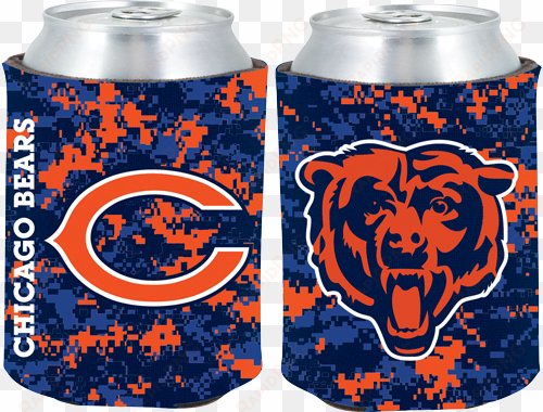 chicago bears digi camo can cooler 12 pc min - chicago bears