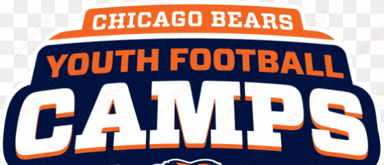 Chicago Bears Youth Football Camps - Youth Football Camp Logo transparent png image