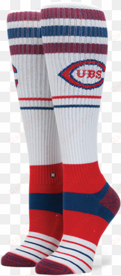 chicago cubs 216 ugly holiday sweater socks - スタンス stance texas rangers women's tall boot tube socks