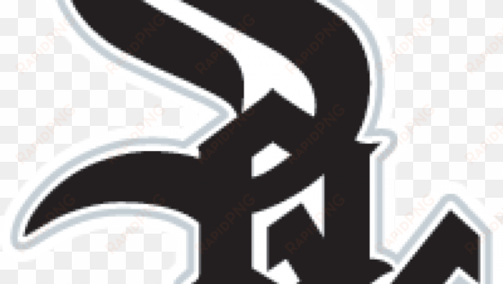 Chicago White Sox Logo Black And White transparent png image