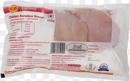 chicken breast boneless - cp frozen chicken breast