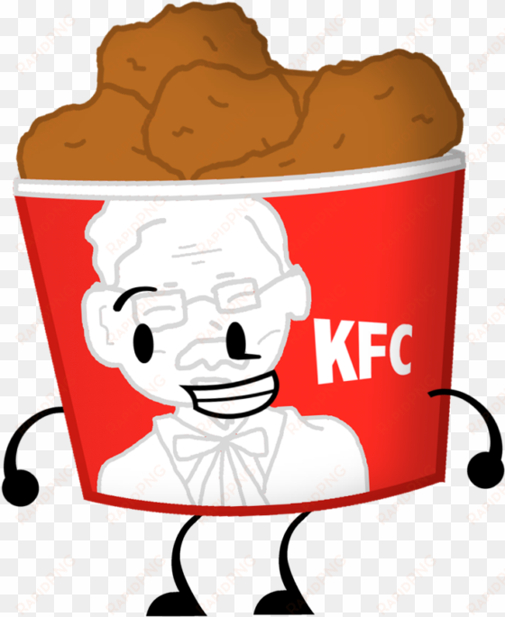 chicken bucket pose - object show kfc