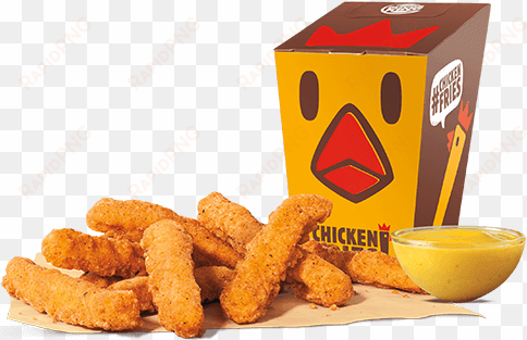 Chicken Fries - Crispy Chicken Tenders Burger King transparent png image
