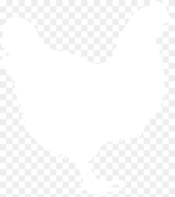 chicken silhouette v2 - rooster